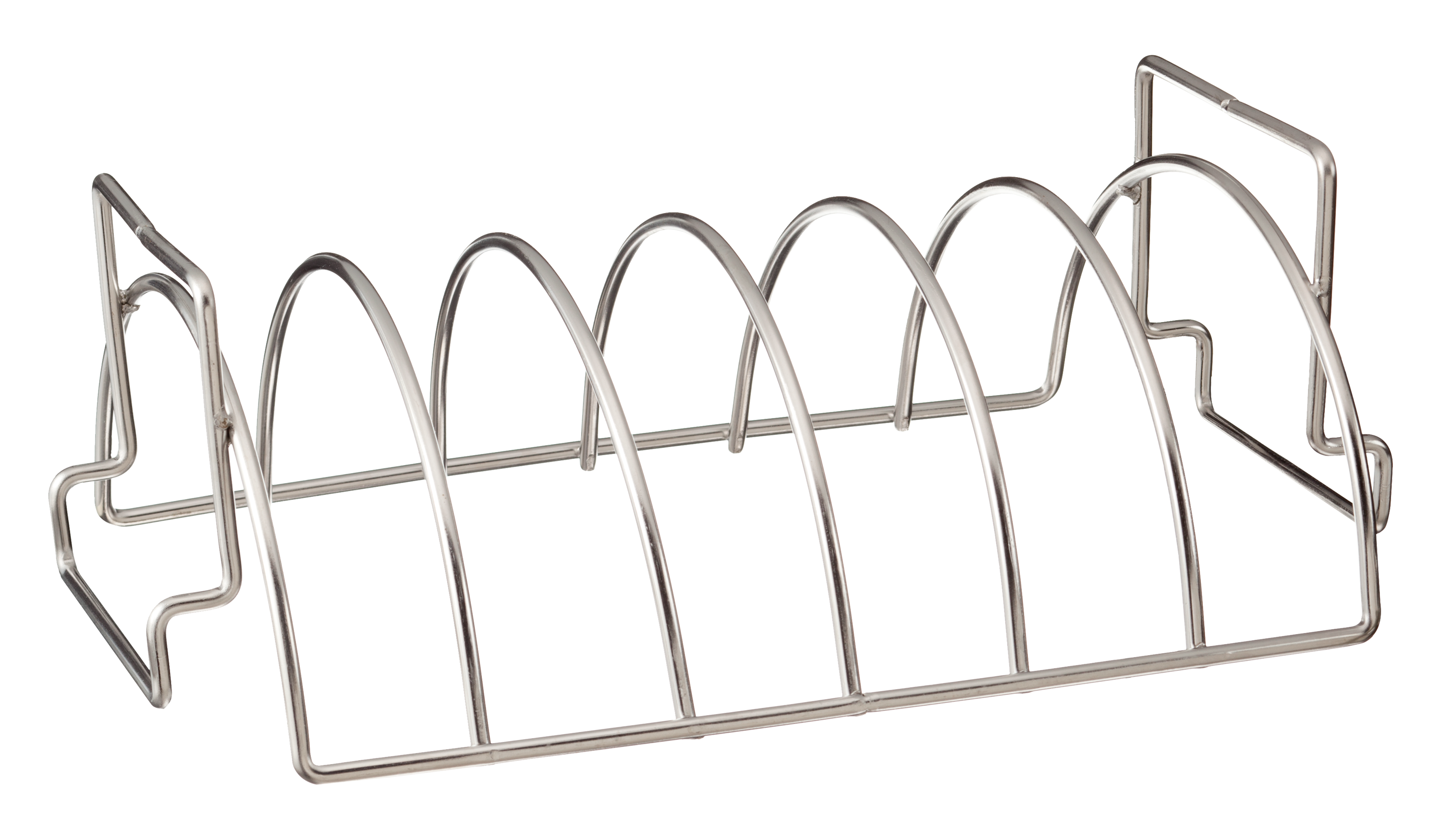 Charcoal Companion Stainless Steel Reversible Rib and Roasting Rack ...